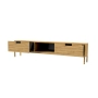 Szafka RTV-45 Drewno Lite Dąb Loft Lakier Rozmiary od 100 cm do 200 cm PREMIUM